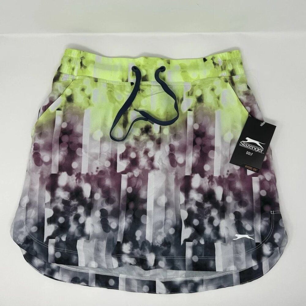 NWT Slazenger Berry Purple Hydro-dri Skort Womens Golf Tennis XS